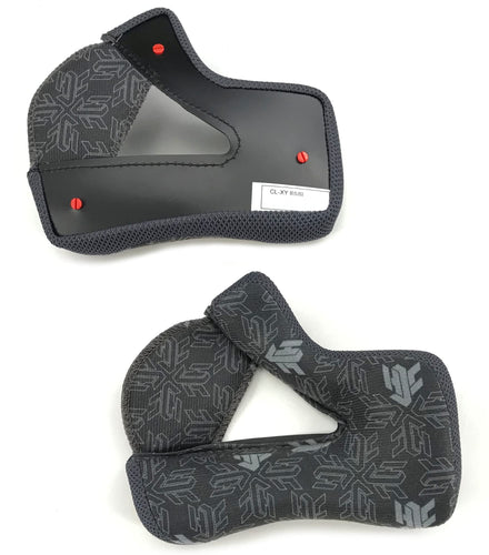 HJC CL-XY 2 Youth Helmet Replacement Cheek Pads Black XL