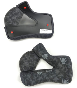 HJC CL-XY 2 Youth Helmet Replacement Cheek Pads Black XL