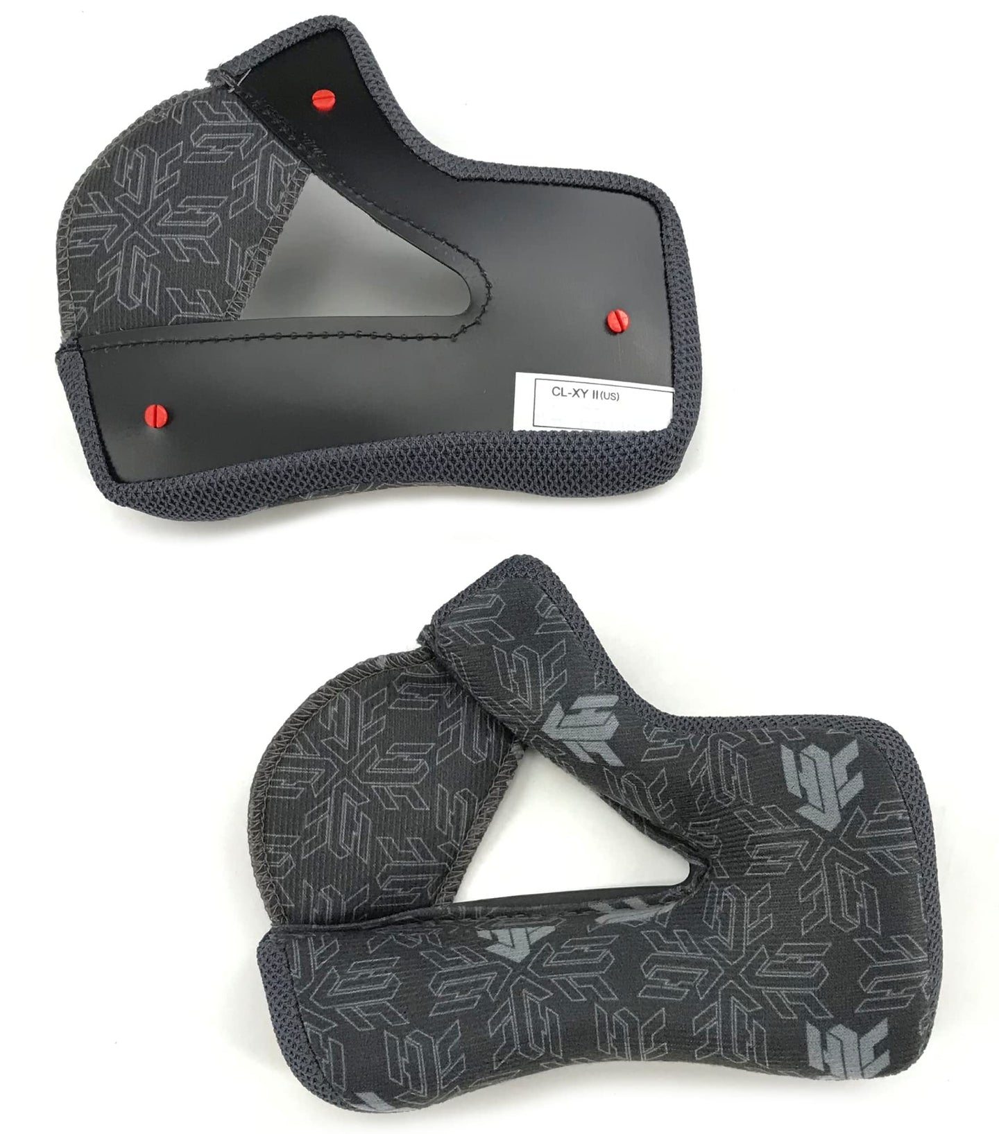 HJC CL-XY 2 Youth Helmet Replacement Cheek Pads Black XL