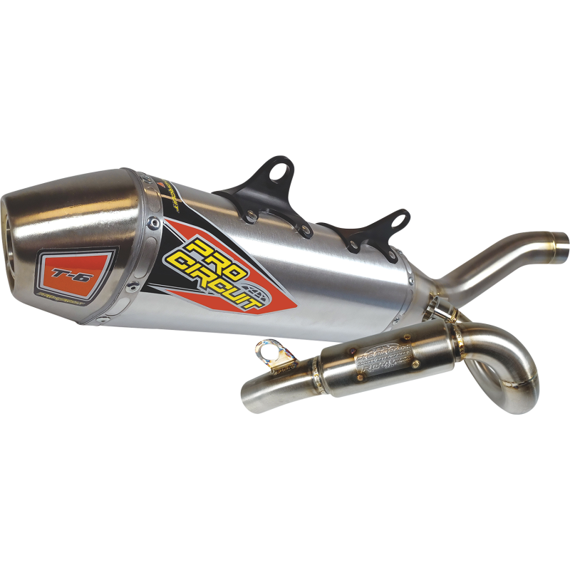 PRO CIRCUIT 23-24 450SX-F EXHAUST T-6 SS 0152245G