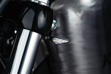 Load image into Gallery viewer, KURYAKYN KURY BY K-MANN, RHOMBUS S EX, FL/RR, BLK PN 2850 KUR2850