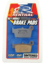 Load image into Gallery viewer, RENTHAL BP-100 RC-1 WORKS BRAKE PAD SET MX RENTHAL BP-100