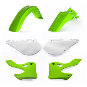 Acerbis - 99-02 Kawasaki KX125/250 Radiator Shroud - Green (2071340006)