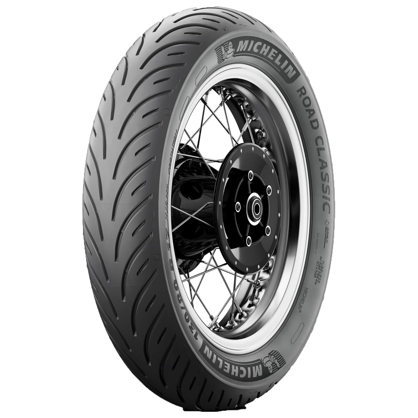 MICHELIN Road Classic Motorcycle Tyre 120/90B18 65V Rear Wheel