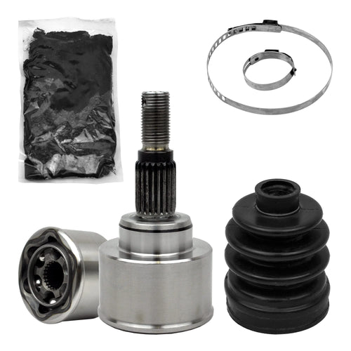 Front Left Inbound Rugged CV Joint Kit compatible with Yamaha Grizzly 450(2007), Grizzly 660 (2002), Kodiak 450(2003-2006)