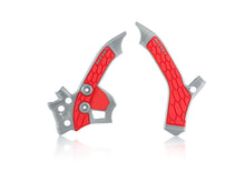 Load image into Gallery viewer, Acerbis - 13-20 Honda CRF250L Frame Guards- X-Grip - Silver/Red (2726851418)