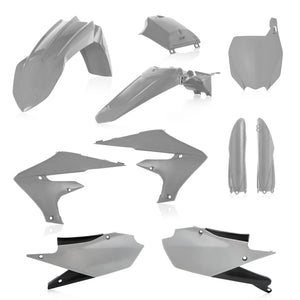 Acerbis - 18-23 Yamaha YZ250F/ YZ250FX/ YZ450F/ YZ450FX (Includes Tank Cover) Full Plastic Kit - Gray (2736350011)