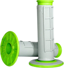 Load image into Gallery viewer, RENTHAL DUAL COMPOUND DIAMOND WAFFLE GRIPS GREEN G191