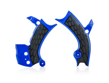 Load image into Gallery viewer, Acerbis - 16-19 Yamaha YZ250F/YZ450F/YZ250FX/YZ450FX/WR250F/450F Frame Guards- X-Grip - Blue/Black (2689411034)