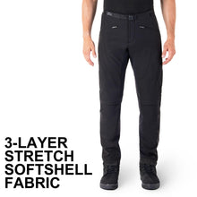 Load image into Gallery viewer, Alpinestars Alden Pants, Lightweight Comfort, CE Certified Protection, Flexible Design, Durable Materials for Riding, Black, Black, 34 Regular