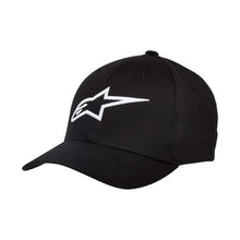 Load image into Gallery viewer, Alpinestars Men's Ageless Curve Flexfit, Black/White, Small-Medium