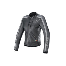 Load image into Gallery viewer, ALPINESTARS (ROAD) STELLA DYNO LTHR JKT BLK/GRY XS 3113924-1296-XS