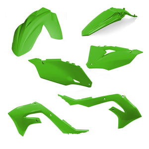 Acerbis - 21+ Kawasaki KX250 KX250X/19-23 KX450 Plastic Kit - Green (2736280006)