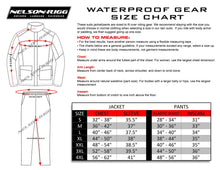 Load image into Gallery viewer, NELSON-RIGG RAINSUIT WEATHERPRO BLK - SM WP-8000-BLK-01-SM