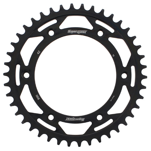 SUPERSPROX SPROCKET REAR STEEL 42T RFE-990-42-BLK