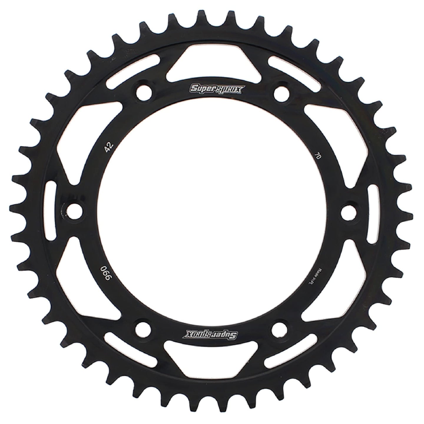 SUPERSPROX SPROCKET REAR STEEL 42T RFE-990-42-BLK