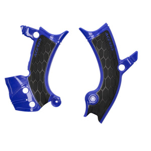 Acerbis - 23+ Yamaha YZ450F Frame Guards- X-Grip - Blue/Black (2981441034)