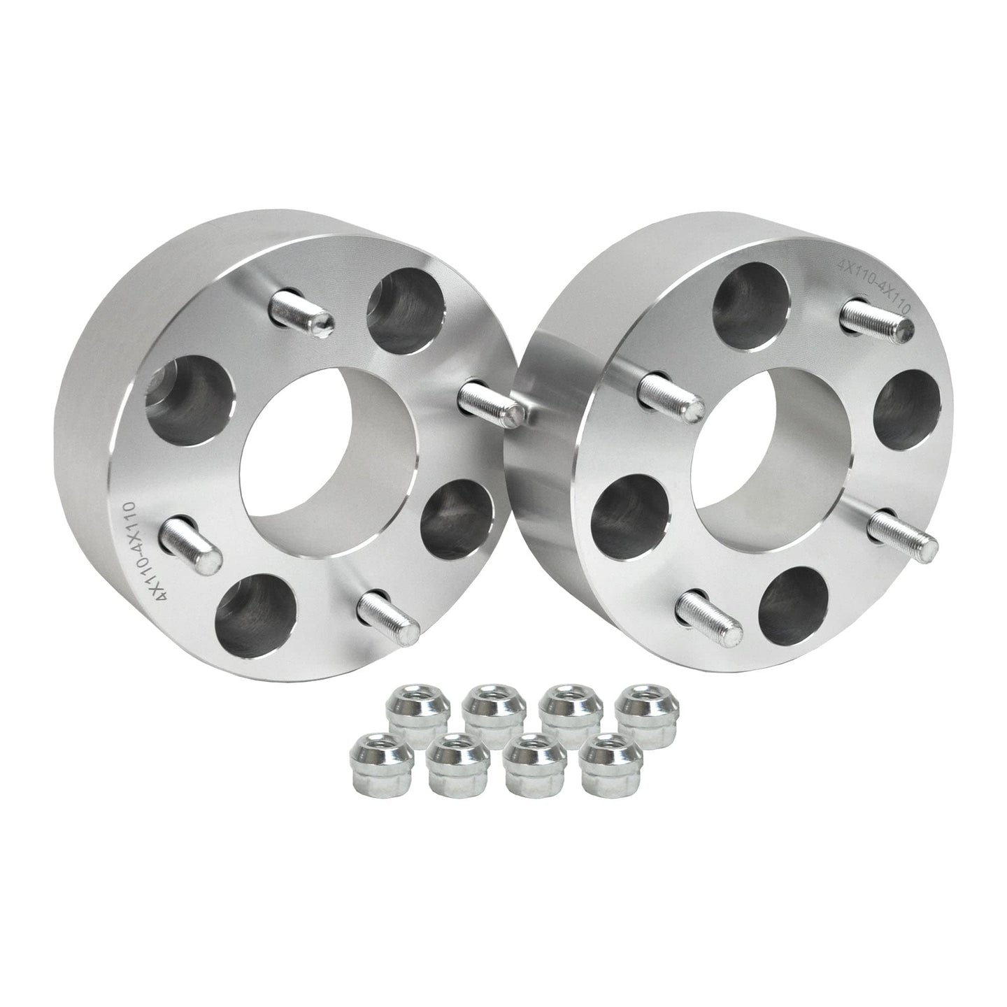 Rugged Front/Rear Wheel Spacer for Honda/Yamaha/Suzuki/Kawasaki/Bombardier/CFMOTO/ATC/TRX/Big Bear/Kodiak/Bear Tracker/Eiger/Rhino/Grizzly/QuadRunner/QuadSport, Aluminum Alloy, (See Fitments Below)