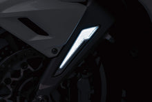Load image into Gallery viewer, Kuryakyn 3252 Motorcycle Lighting Accessory: Omni LED Running Light/Turn Signal Fork Inserts for Honda Gold Wing 2018-20, 1 Pair, Chrome