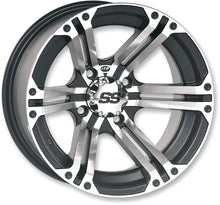 Load image into Gallery viewer, ITP SS212 ALLOY 14X8 4/137 5+3 MATTE BLACK 1428381536B