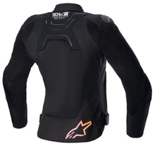 Load image into Gallery viewer, Alpinestars Stella SMX Air Womens Textile Motorcycle Jacket Black/Yellow/Pink LG, Black, Yellow, Pink