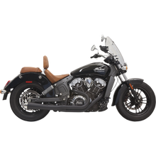 Load image into Gallery viewer, BASSANI XHAUST 15-21 SCOUT R/R SHRT MEGA FS 2:1 BLK 8S12JB
