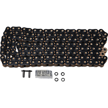 Load image into Gallery viewer, EK CHAIN 520 ZVX3 X 150 LINK BLACK/GOLD 520ZVX3-150KG