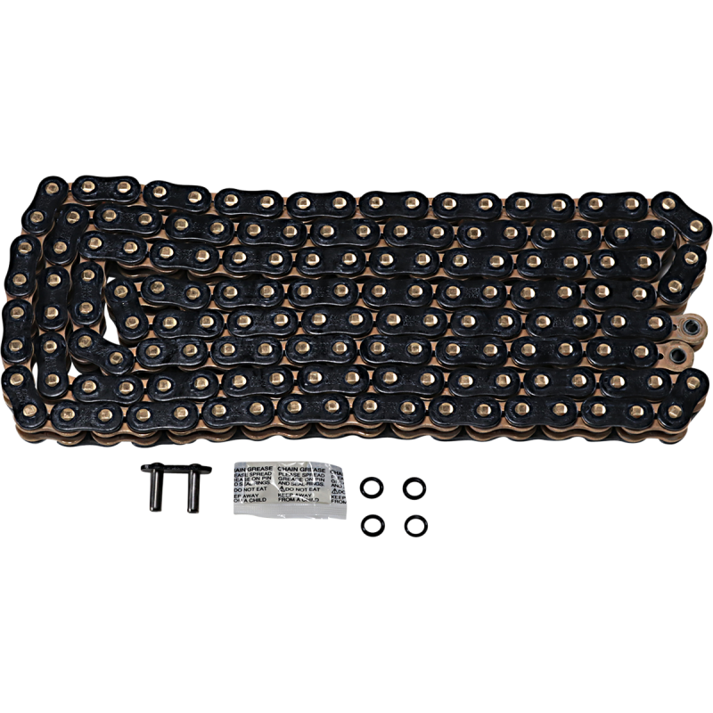 EK CHAIN 520 ZVX3 X 150 LINK BLACK/GOLD 520ZVX3-150KG