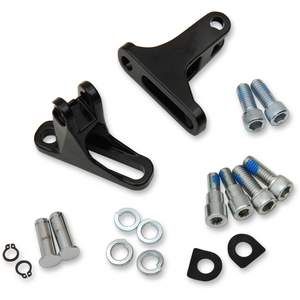 DRAG SPECIALTIES 93-19 FLHT SRT PASSEN PEG MNTS GL/BLK 77825BS4