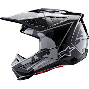 ALPINESTARS HELMET SM5 ROV2 BK/SIL M 8303823-1997-M