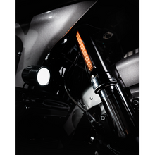 Load image into Gallery viewer, CUSTOM DYNAMICS LIGHT LED FORK SMK BLK CD-FORK-BCM-SB