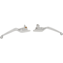 Load image into Gallery viewer, DRAG SPECIALTIES 15-17 S/TAIL CHR WID BLD LEVER SET H07-0593
