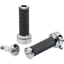 Load image into Gallery viewer, Biltwell AlumiCore Grip Set Custom Chrome