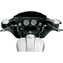 Load image into Gallery viewer, DRAG SPECIALTIES TEARDROP MIRROR BLK LONG STEM (EA) 0640-0389