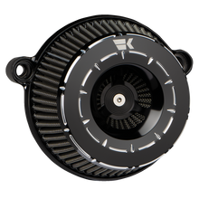 Load image into Gallery viewer, KHROME WERKS Instigator Air Cleaner - Tracer - Black - M8 250110