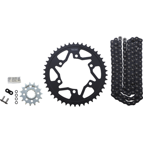 VORTEX CHAIN KIT FZ-10 BLACK CK6457