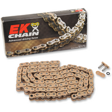 Load image into Gallery viewer, EK CHAIN 520ZVX3 X 120 GOLD 520ZVX3-120G