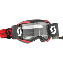 Load image into Gallery viewer, SCOTT USA FURY WFS DARK RED  CLEAR WORKS 278596-0084113