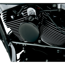 Load image into Gallery viewer, DRAG SPECIALTIES 91-19 ROUND BLK HORN COVER 2107-0044