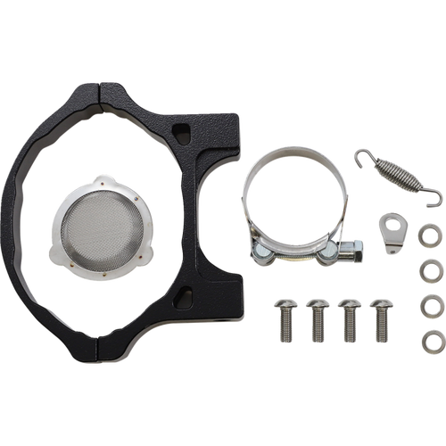 TRINITY RACING MUFFLER YXZ BK CRKT TR-4158S-C2