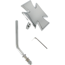 Load image into Gallery viewer, DRAG SPECIALTIES MALTESE DIE CAST MIRROR ROUND STEM (EA) 1901-6060