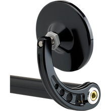 Load image into Gallery viewer, JOKER MACHINE 3-1/4" BAR END MIRROR STEM C BLACK 09-313-CB