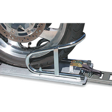 Load image into Gallery viewer, PINGEL E-TRACK 6.5 WHEEL CHOCK FL/MOUNT (EA) WC65EF