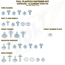 Load image into Gallery viewer, BOLT Kawasaki Full Plastics Fastener Kit KAW-141785