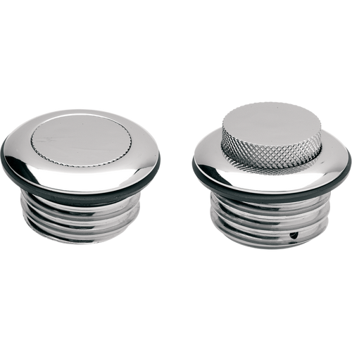 DRAG SPECIALTIES 82-E96 CHR NO VENT POP UP GAS CAP 0703-0290