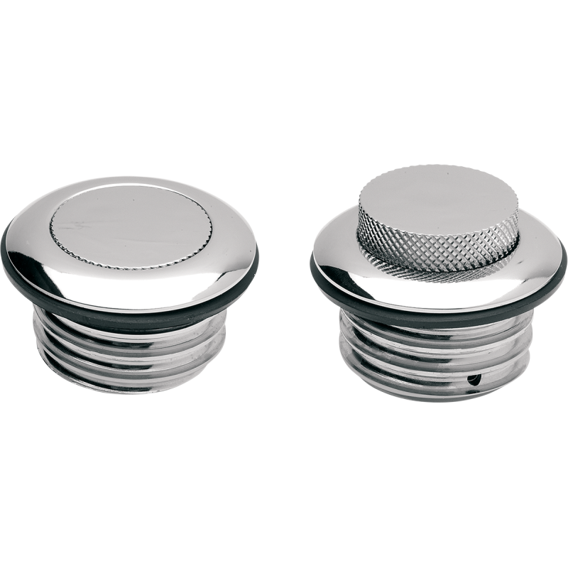 DRAG SPECIALTIES 82-E96 CHR NO VENT POP UP GAS CAP 0703-0290