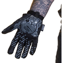 Load image into Gallery viewer, LETHAL THREAT GLOVE GREASE MON BK MD GL15022M