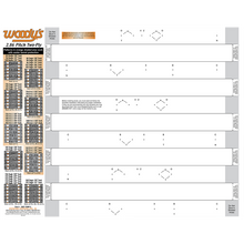 Load image into Gallery viewer, WOODYS TEMPLATE 2.86PT 2PLY TRAC 286T-TEMP-2-1