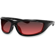 Load image into Gallery viewer, BOBSTER CHARGER BLK FRAME ANTIFOG ROSE LENSES ECHA001R