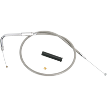 Load image into Gallery viewer, DRAG SPECIALTIES S/STEEL S/T THROTTLE CABLE 5332600B